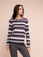 Alison Sheri Alison Sheri Striped Crew Sweater