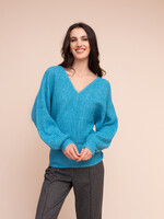 Alison Sheri Alison Sheri Double Vneck Sweater