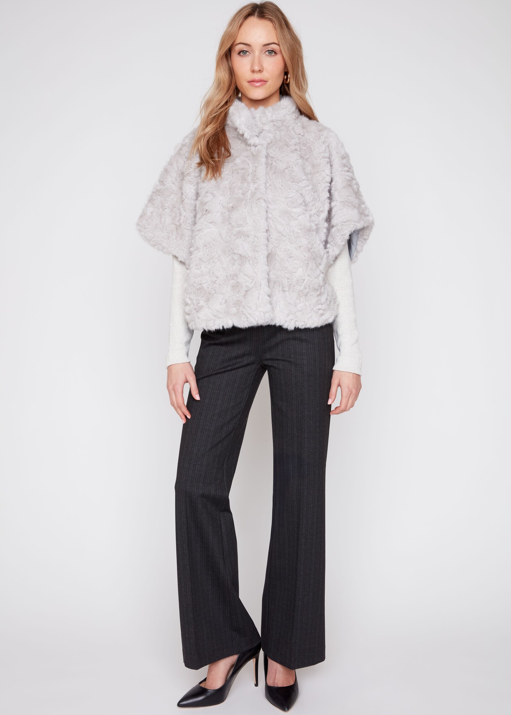 Renuar Renuar Faux Fur Cape