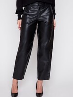 Renuar Renuar Pleather Barrel Pant