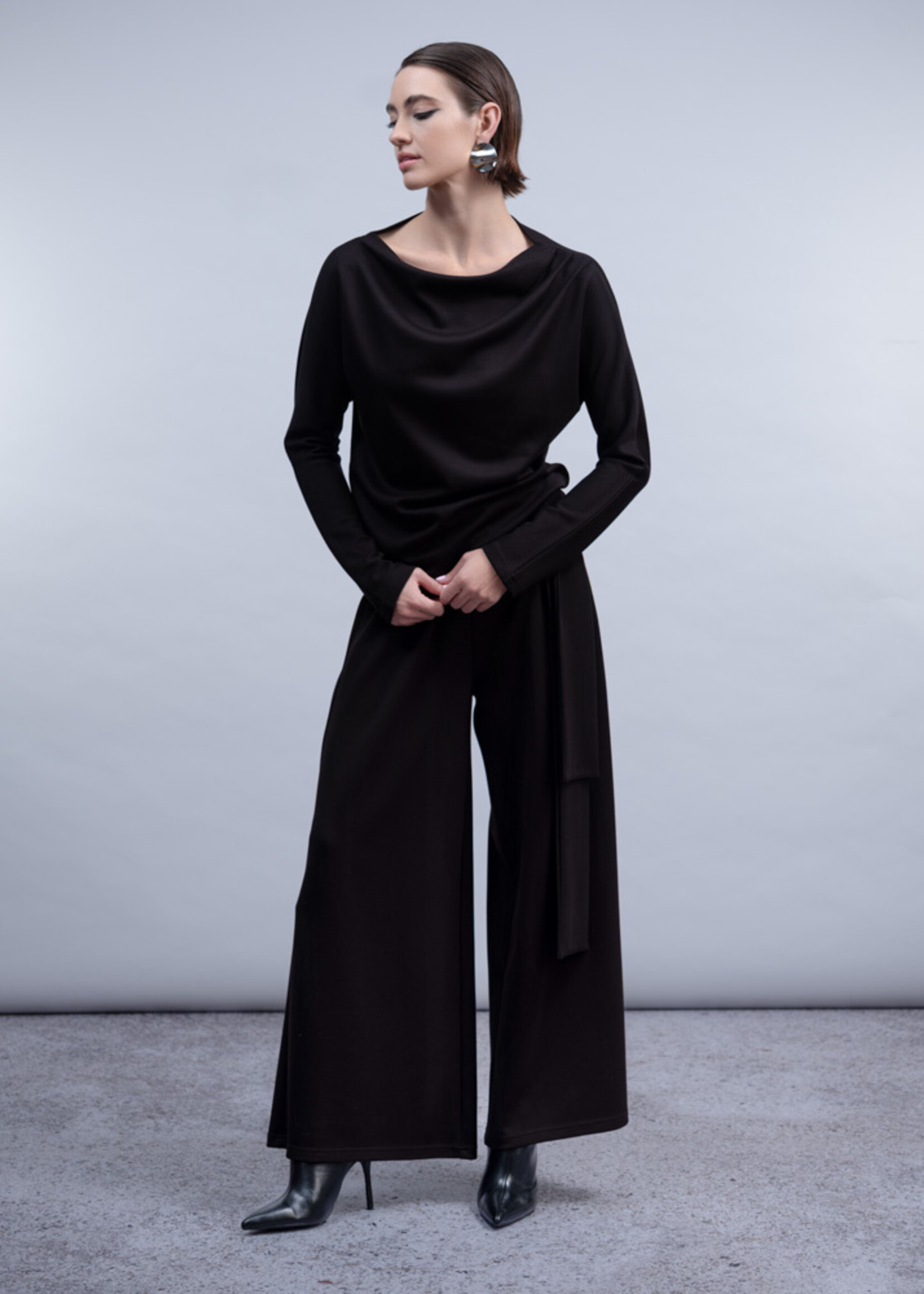 Haako Haako Cowl Neck Top