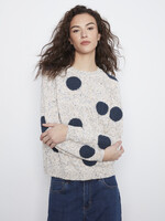 Charlie B Charlie B Polka Dot Raglan Sweater