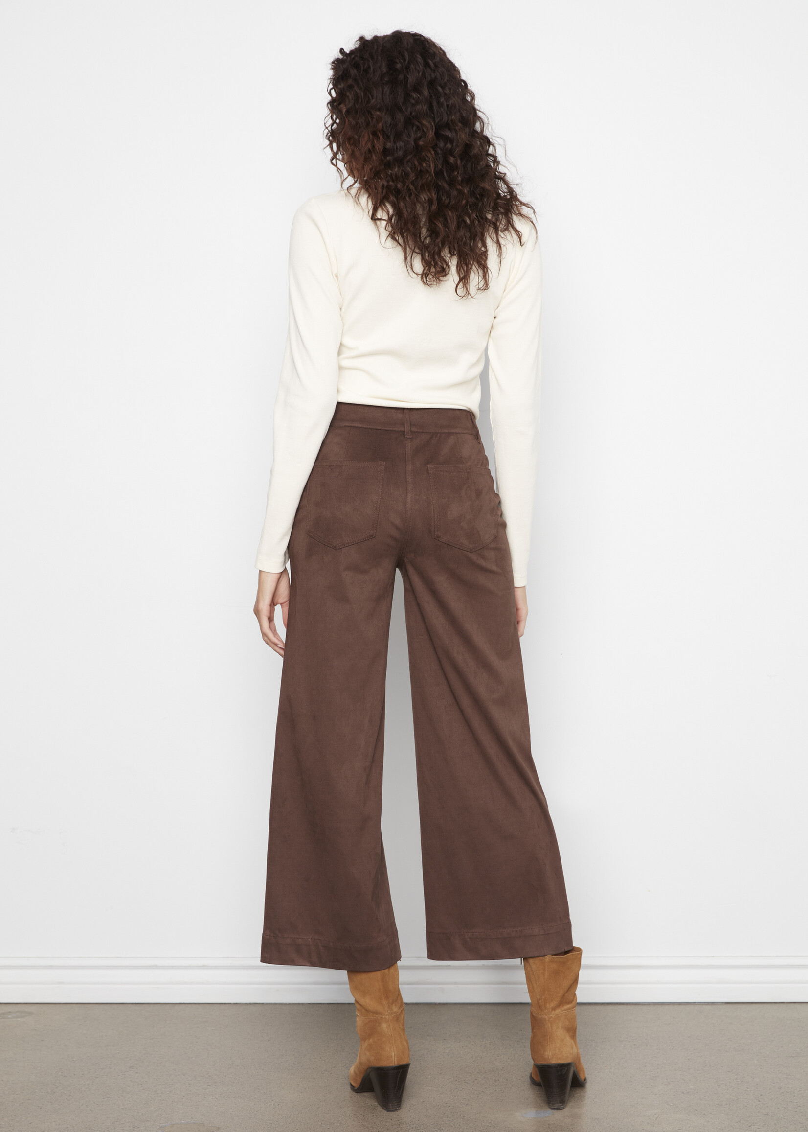 Charlie B Charlie B Sateen Suede Pants