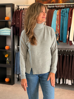 Renuar Renuar Split Hem Turtleneck
