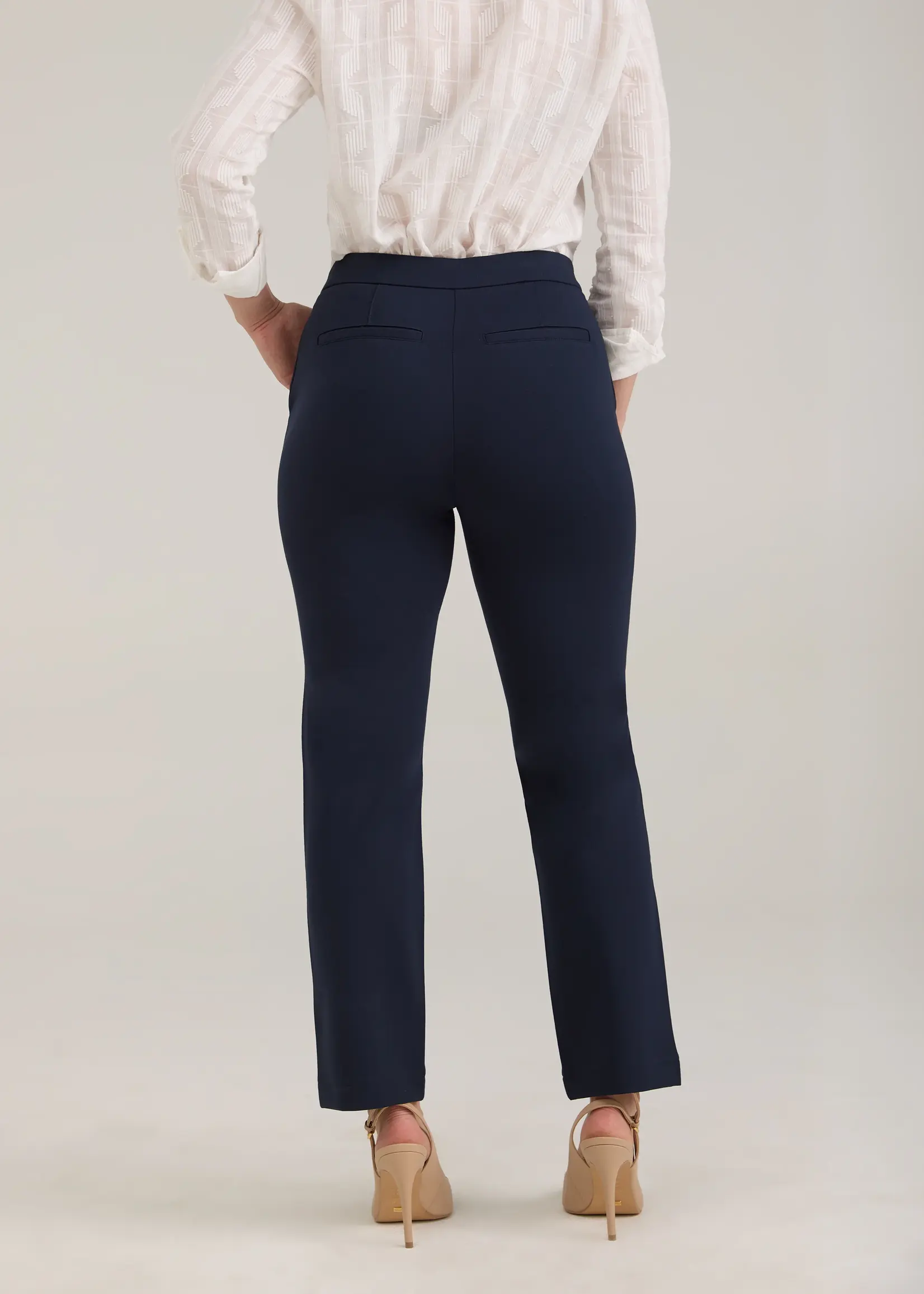 French Dressing Jeans FDJ Pull On Straight Ankle Pant