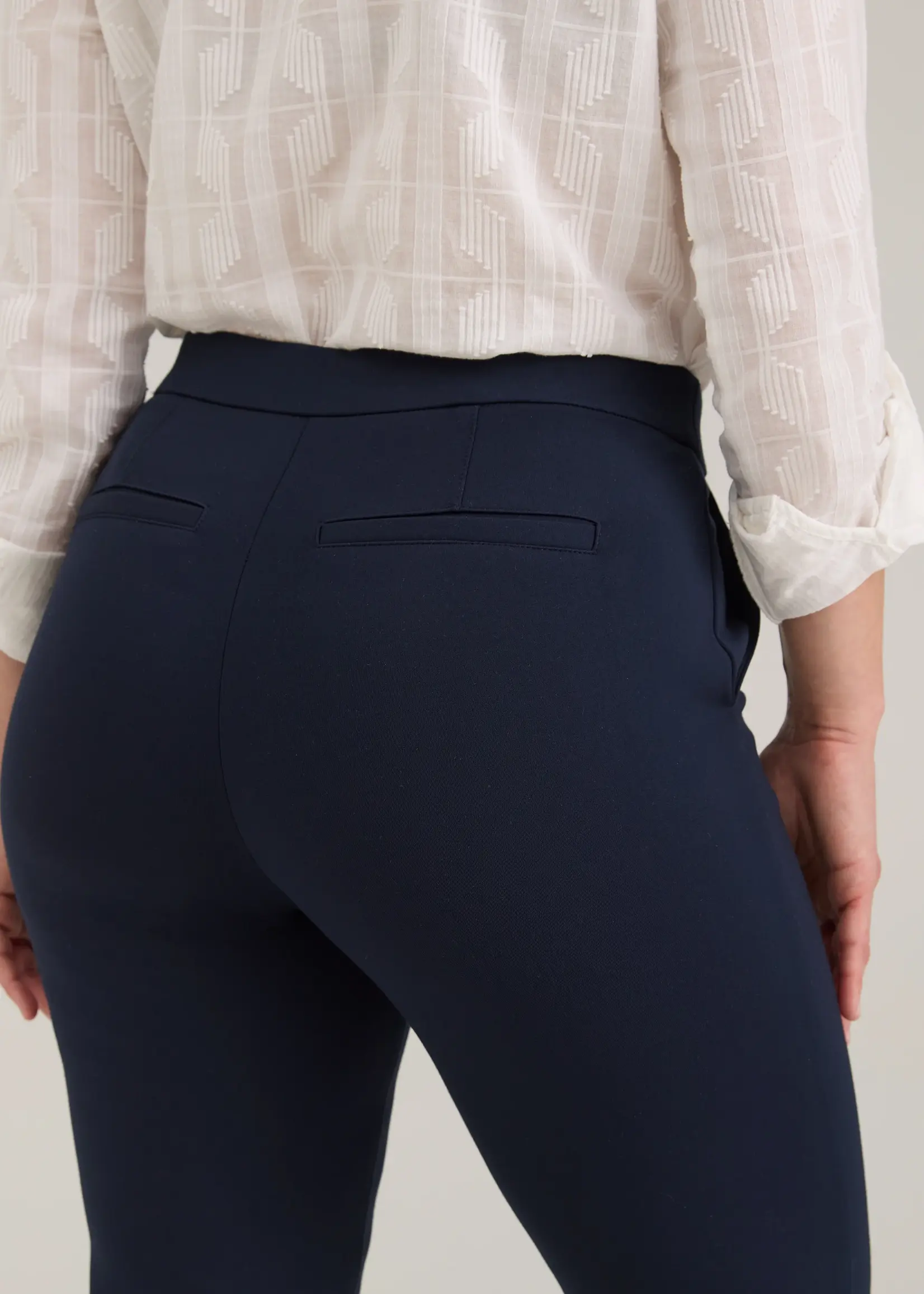 French Dressing Jeans FDJ Pull On Straight Ankle Pant