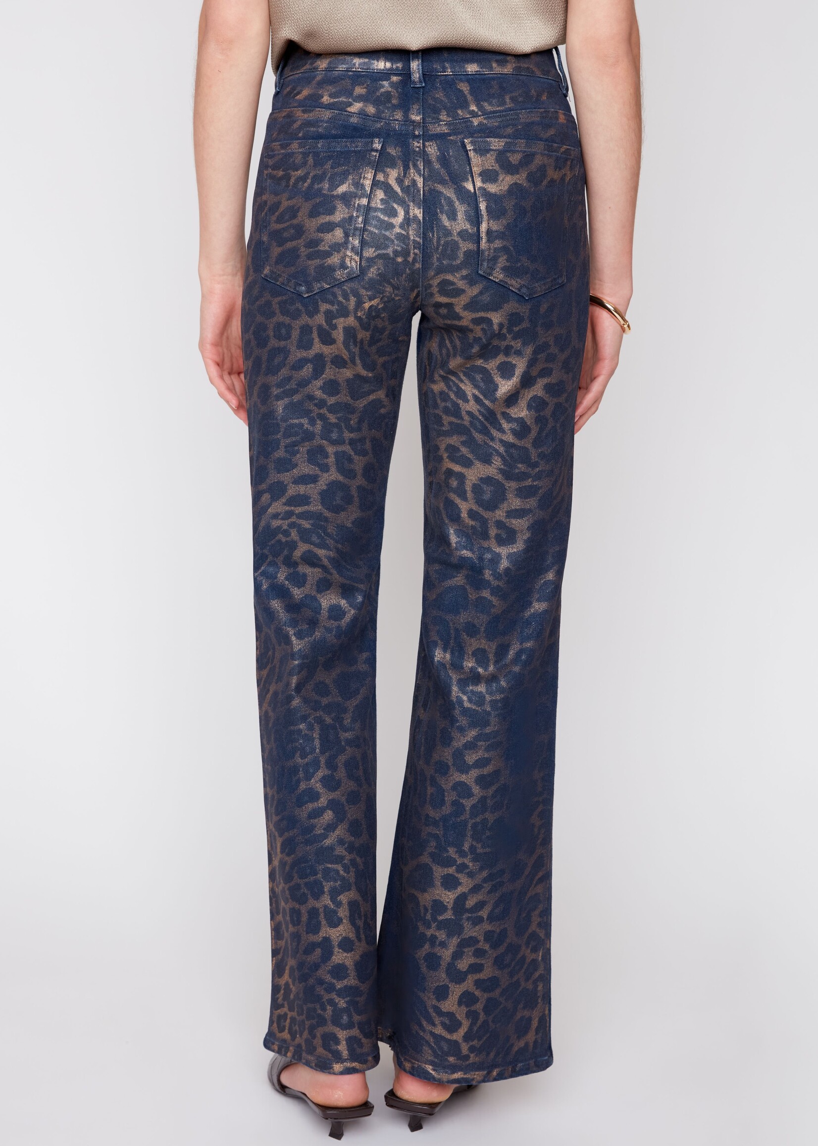 Renuar Renuar Animal Print Pant