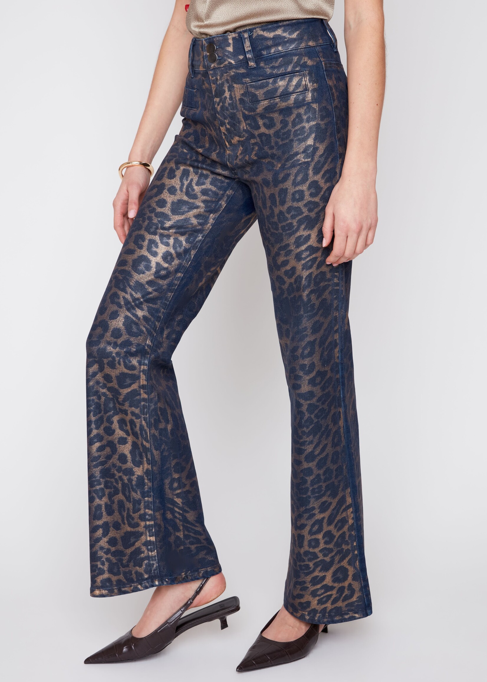 Renuar Renuar Animal Print Pant