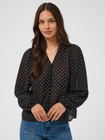 Kaffe Kaffe Mindy Polka Dot Blouse