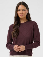 Kaffe Kaffe Lizza Argyle Sweater