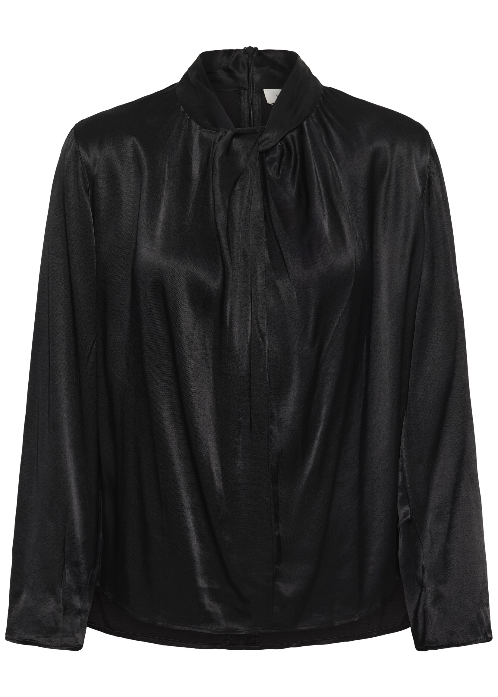 Soaked Soaked Nadeya Satin Twist Tie Neck Blouse