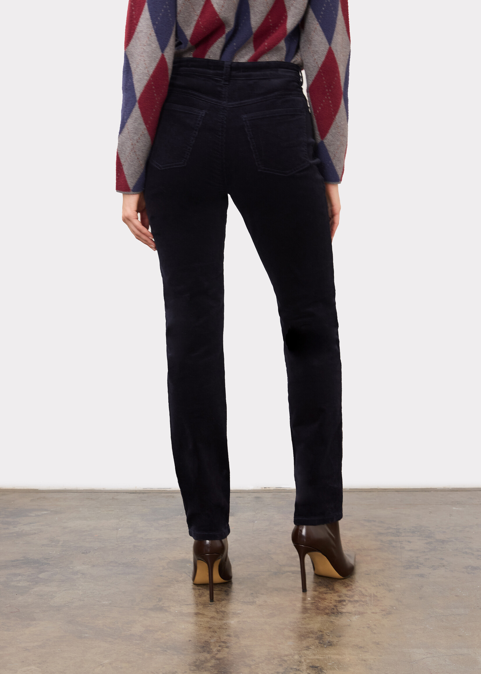 French Dressing Jeans FDJ Suzanne Straight Leg Corduroy Pants
