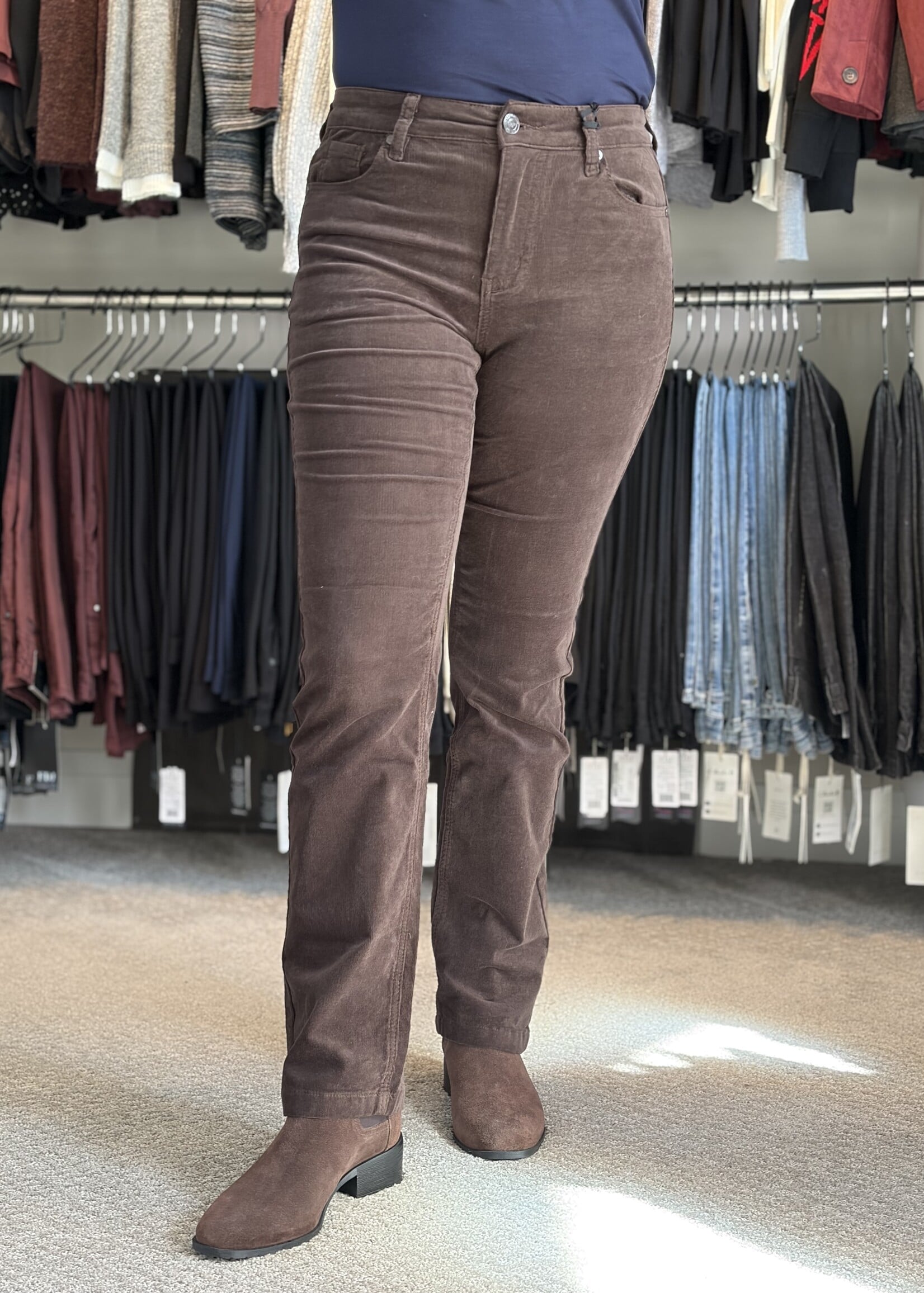 Carelli Jeans Carelli Jeans Straight Leg Corduroy Pant
