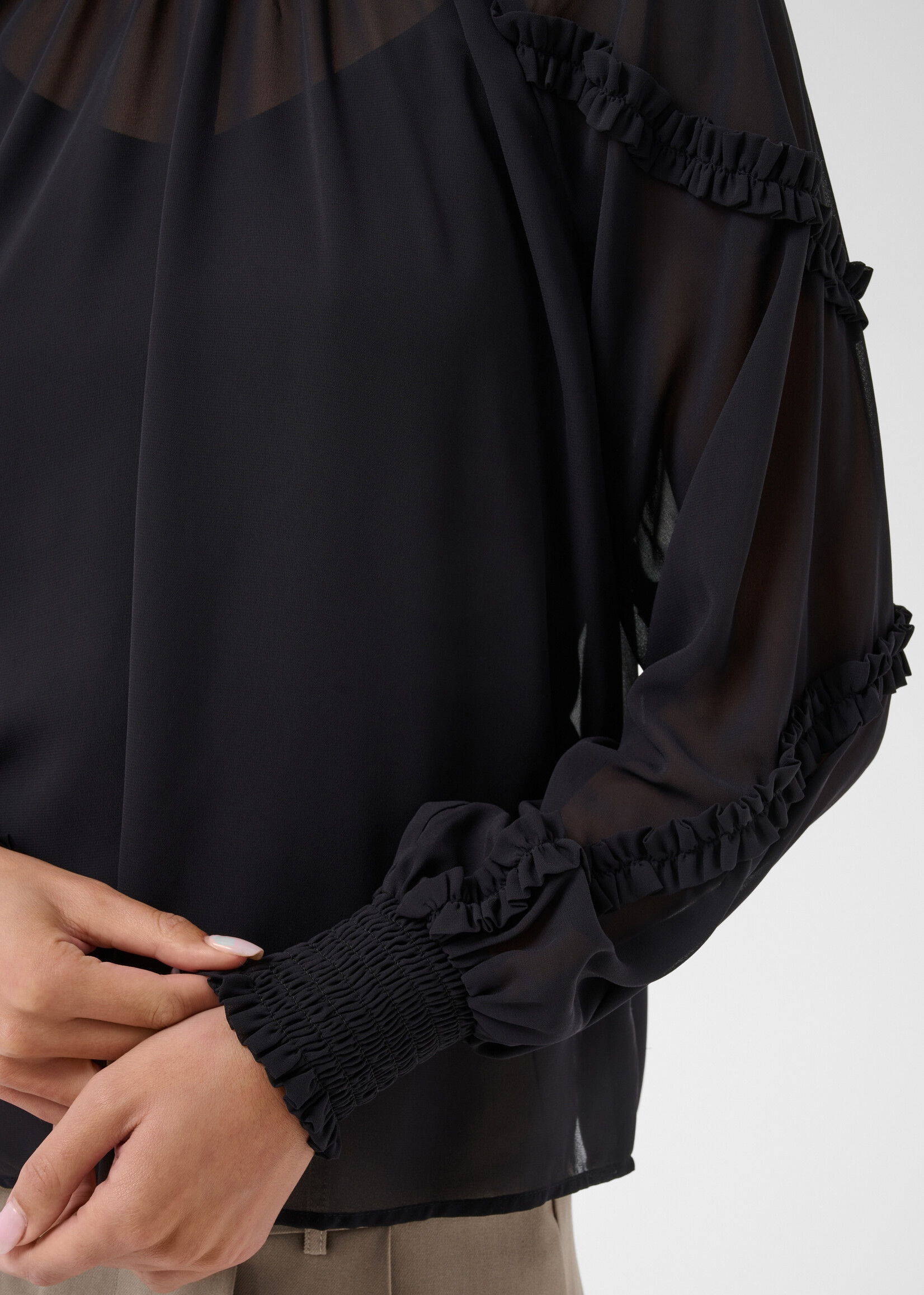 Kaffe Kaffe Noelle Boho Sheer Top