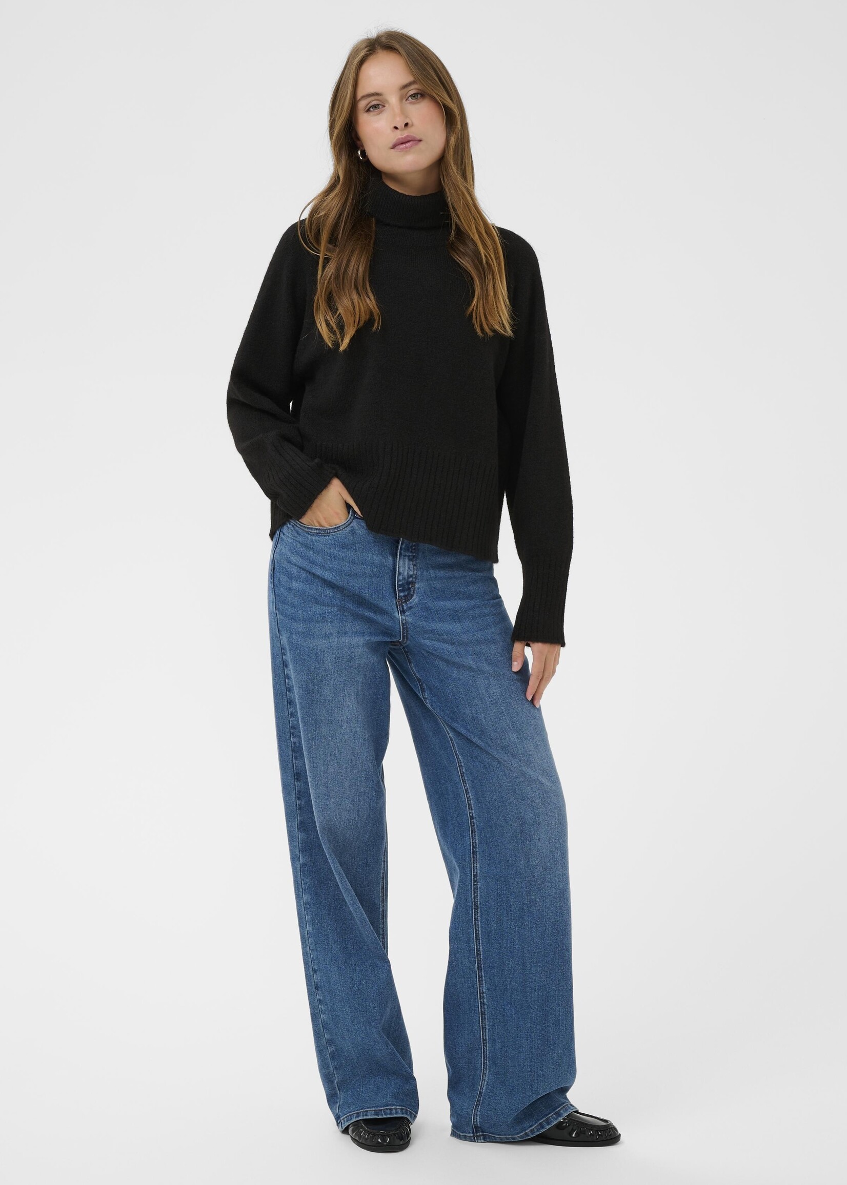 Kaffe Kaffe Erin Turtleneck
