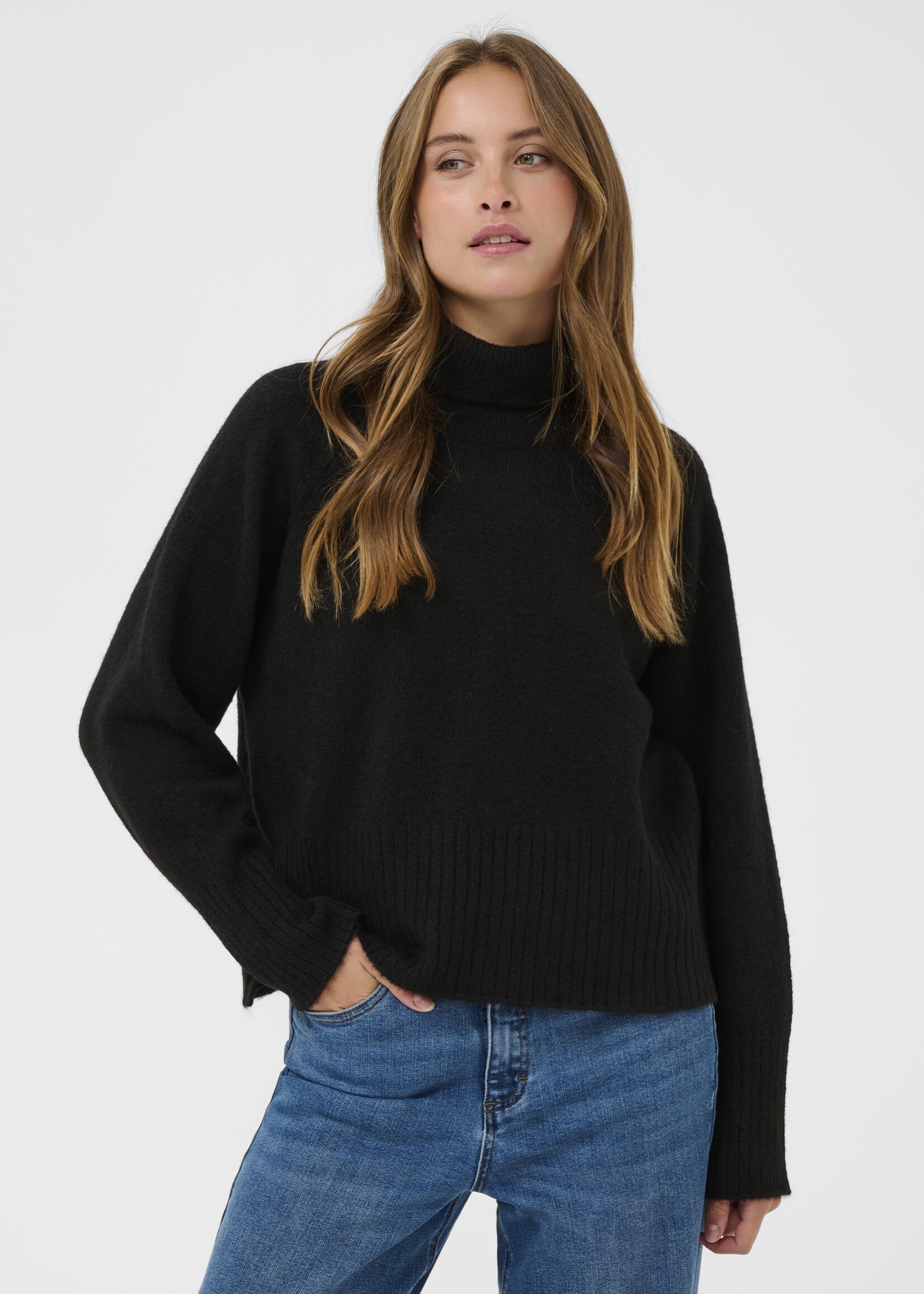 Kaffe Kaffe Erin Turtleneck