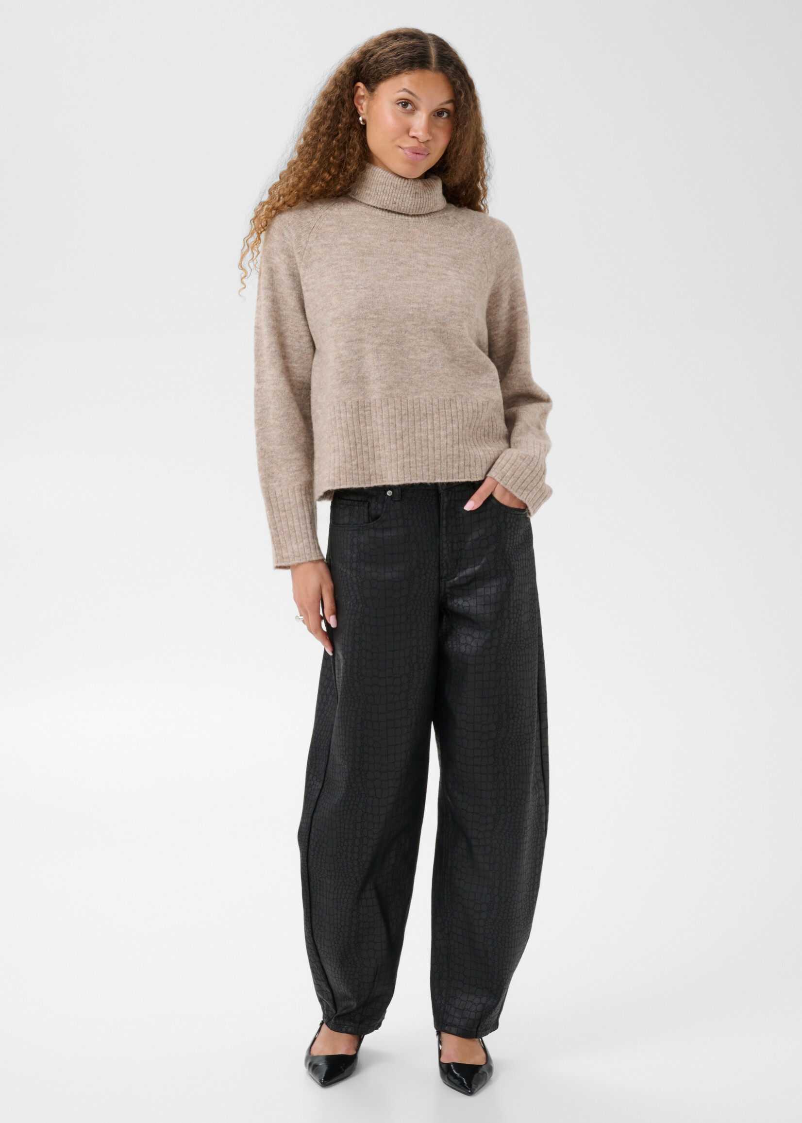Kaffe Kaffe Erin Turtleneck