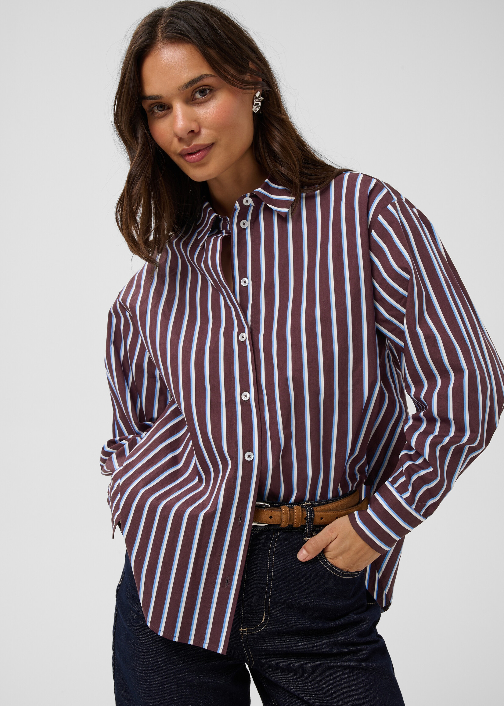 Kaffe Kaffe Gavina Striped Shirt