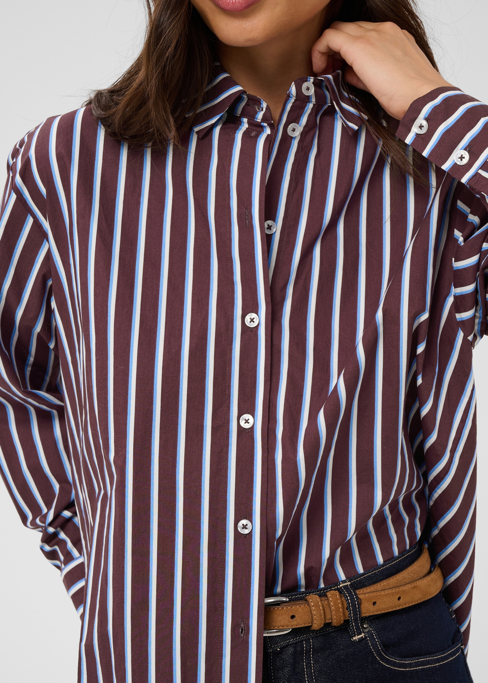 Kaffe Kaffe Gavina Striped Shirt