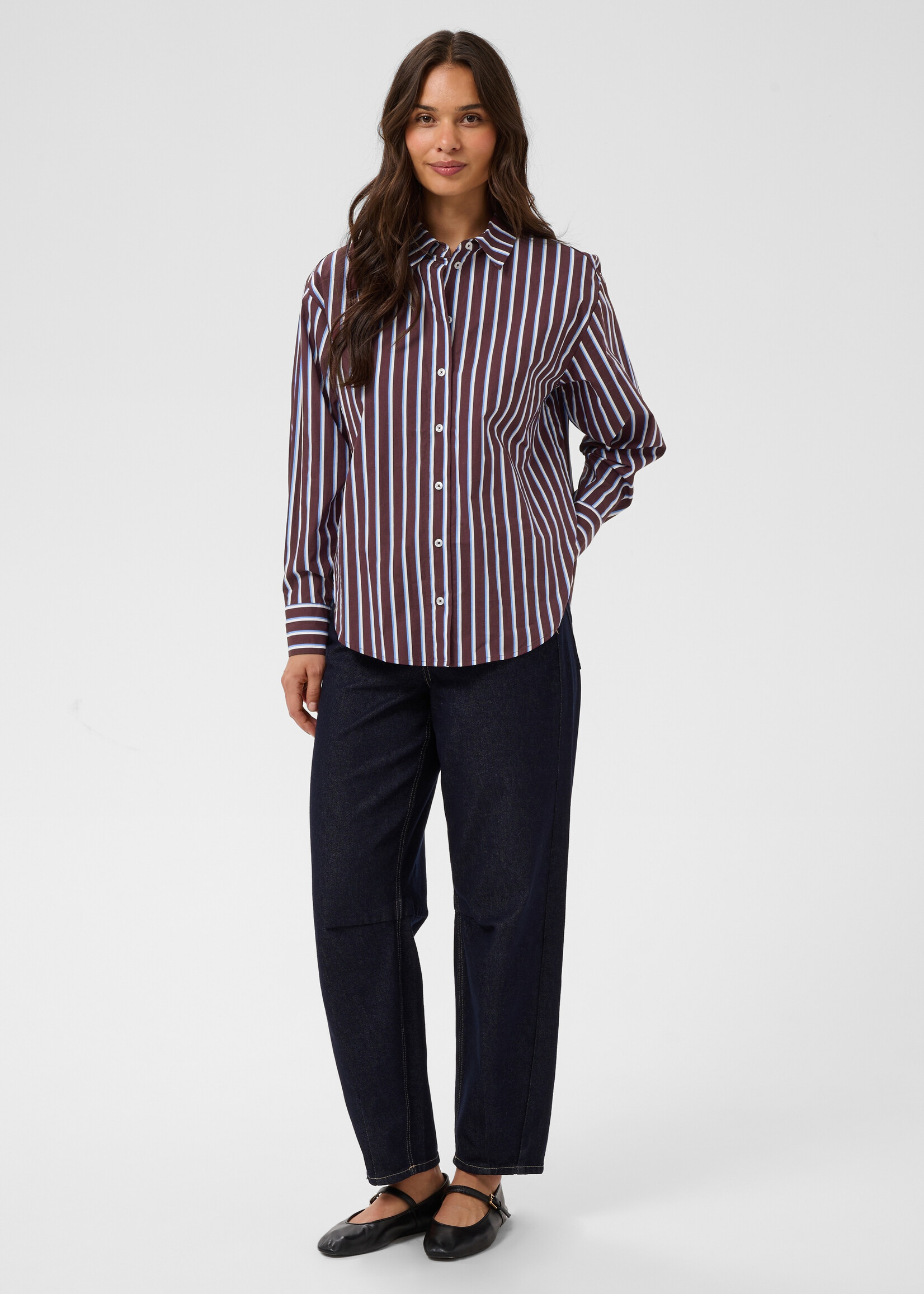Kaffe Kaffe Gavina Striped Shirt