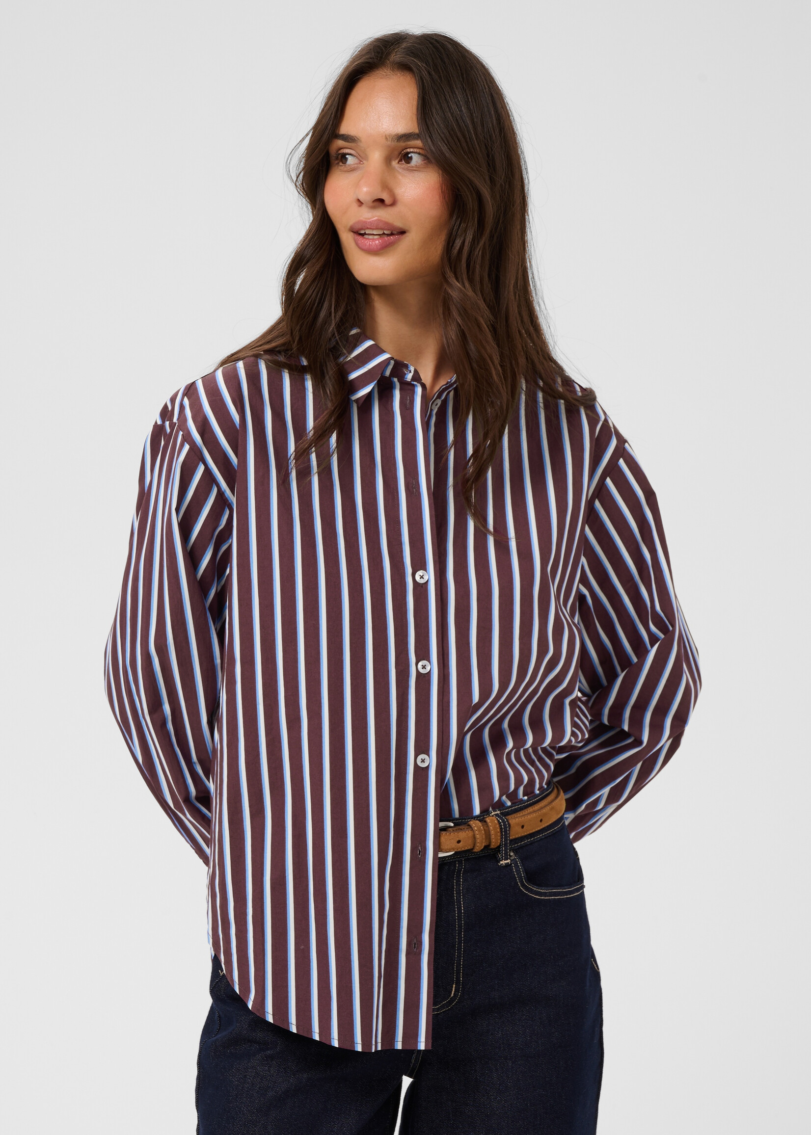 Kaffe Kaffe Gavina Striped Shirt