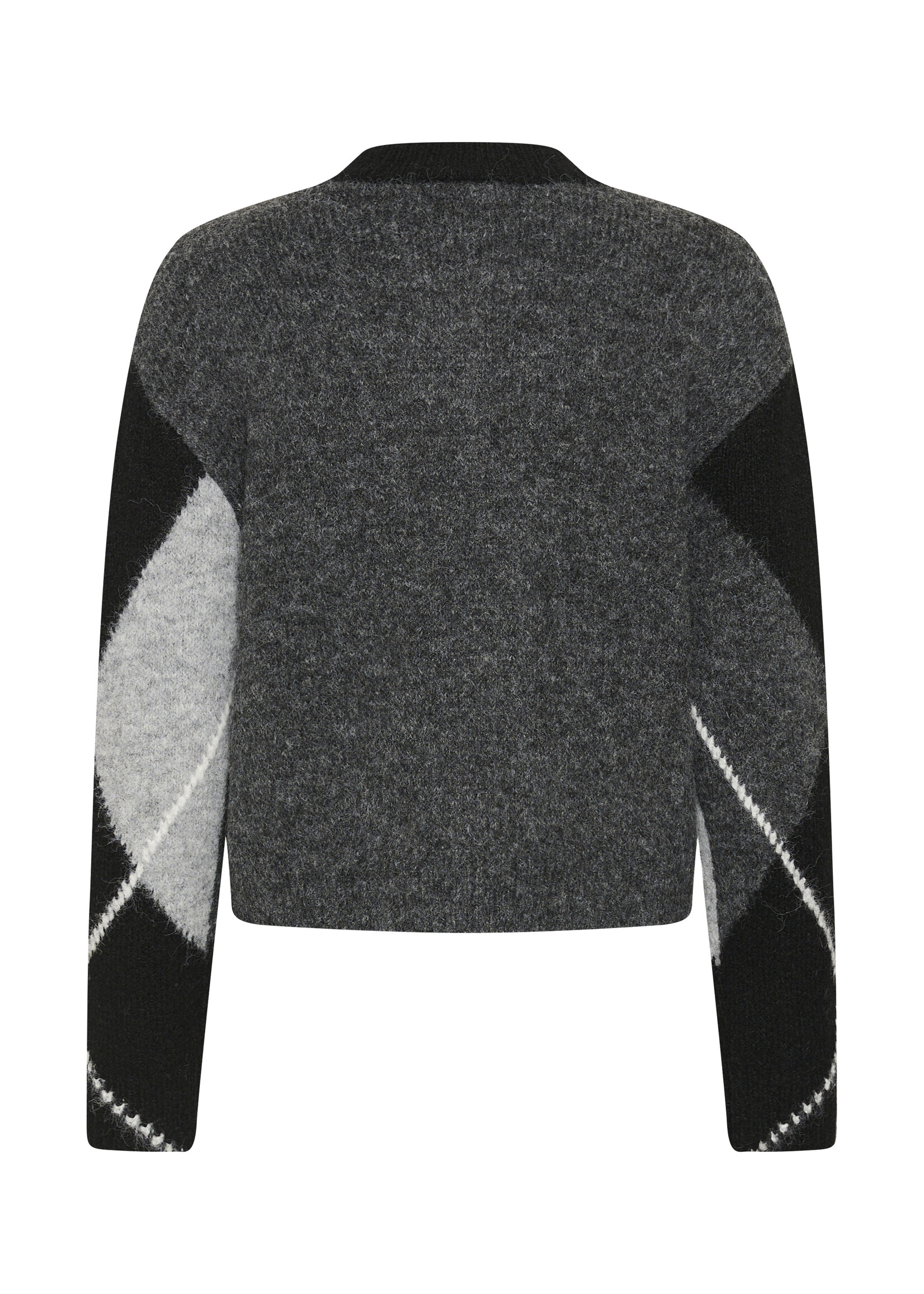 Kaffe Kaffe Grith Argyle Crew Sweater