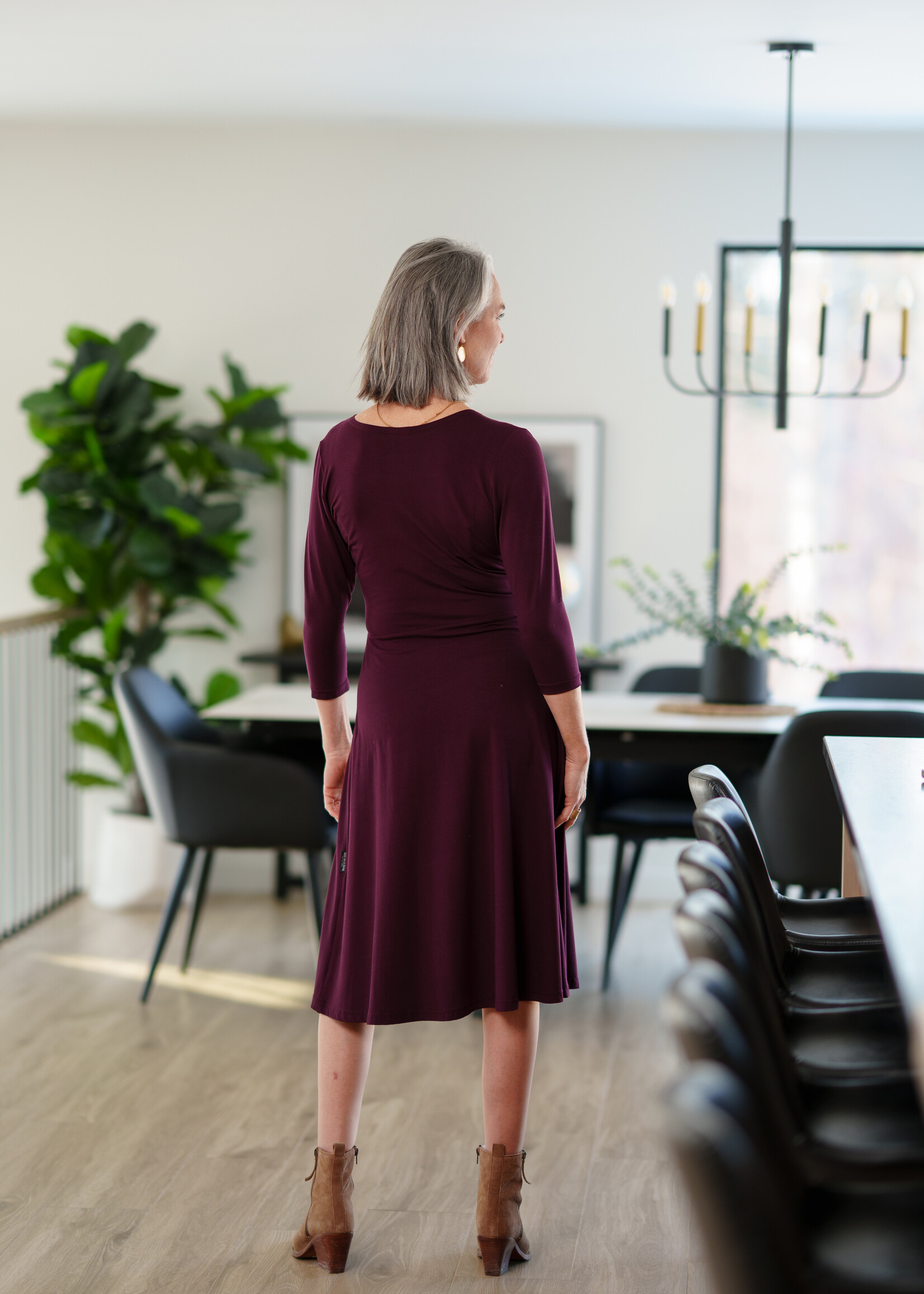 Rien Ne Se Perd Rien Ne Se Perd St-Laurent V-Neck Dress