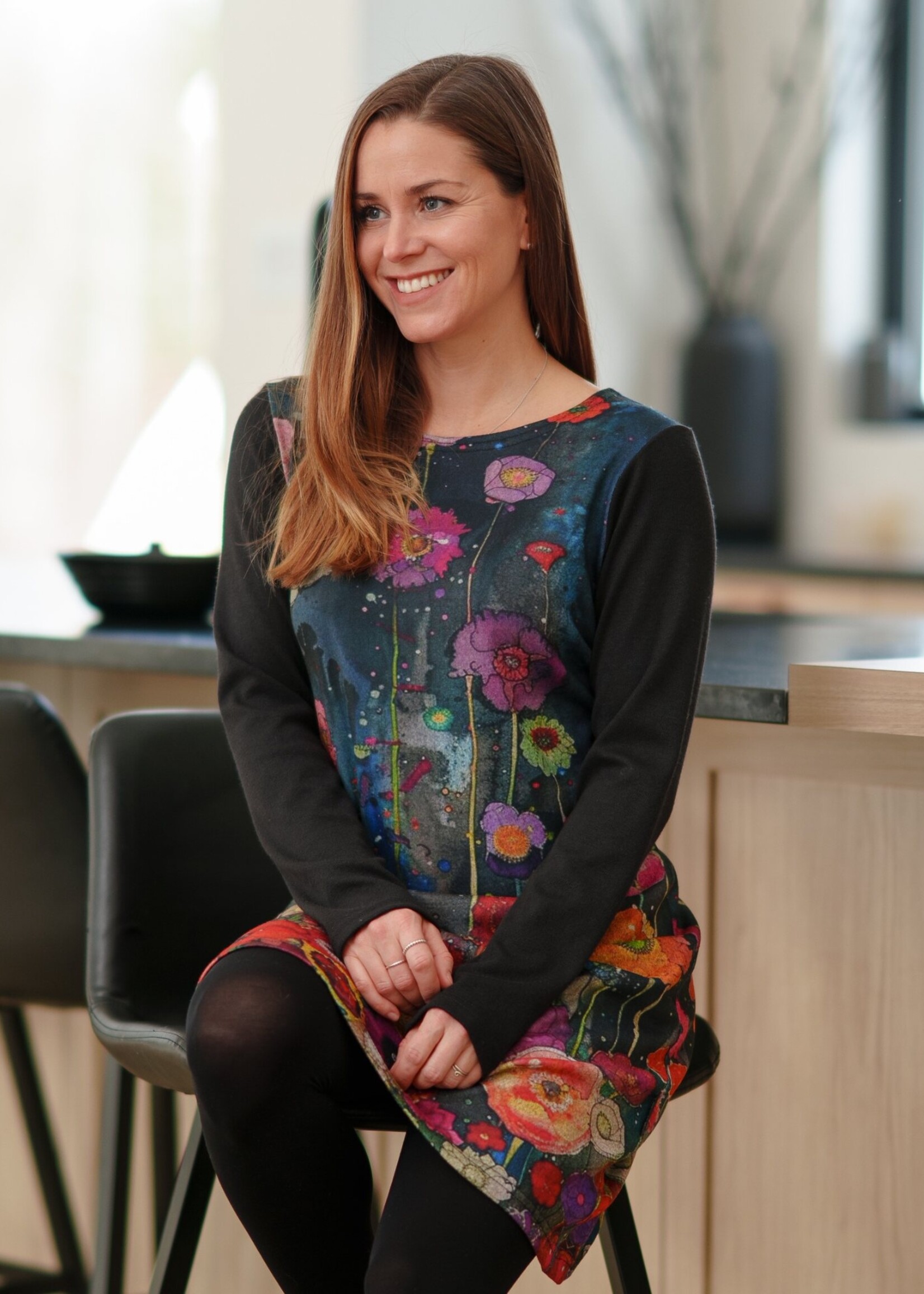 Rien Ne Se Perd Rien Ne Se Perd Mistassini Poppy Print Dress