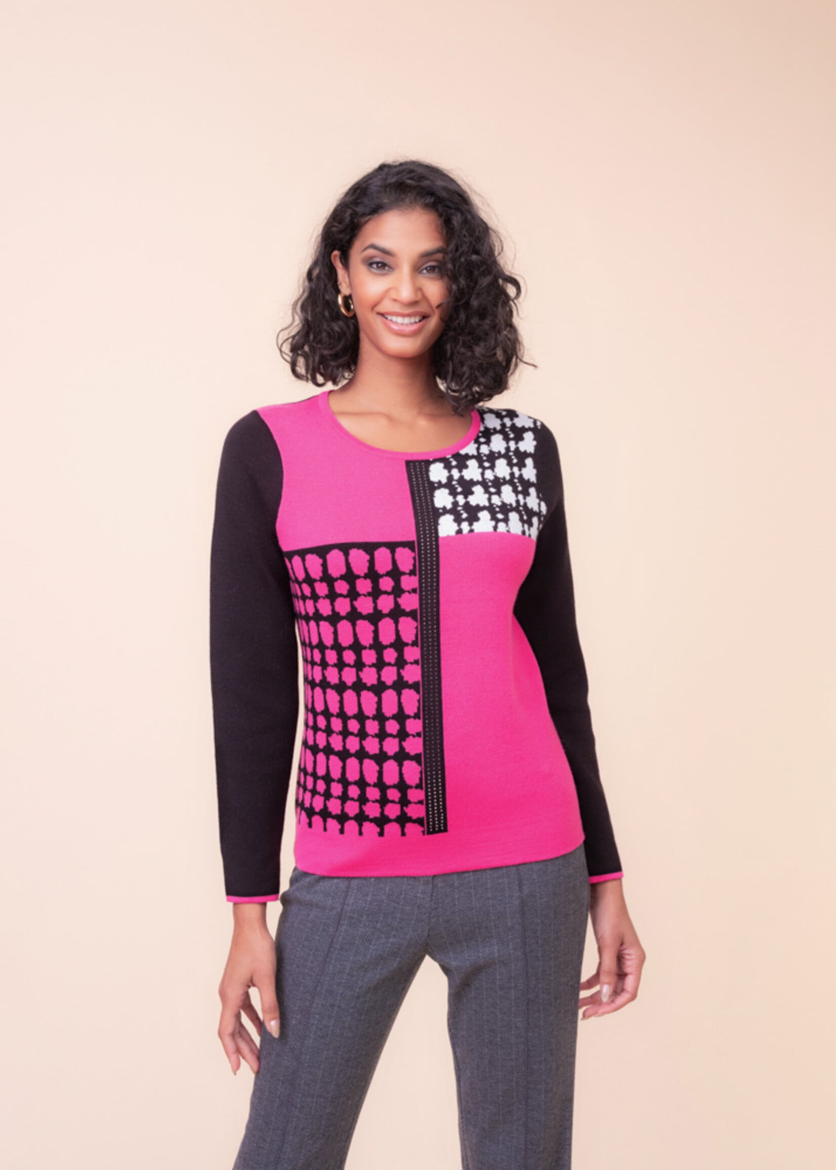 Alison Sheri Alison Sheri Bling Crew Sweater