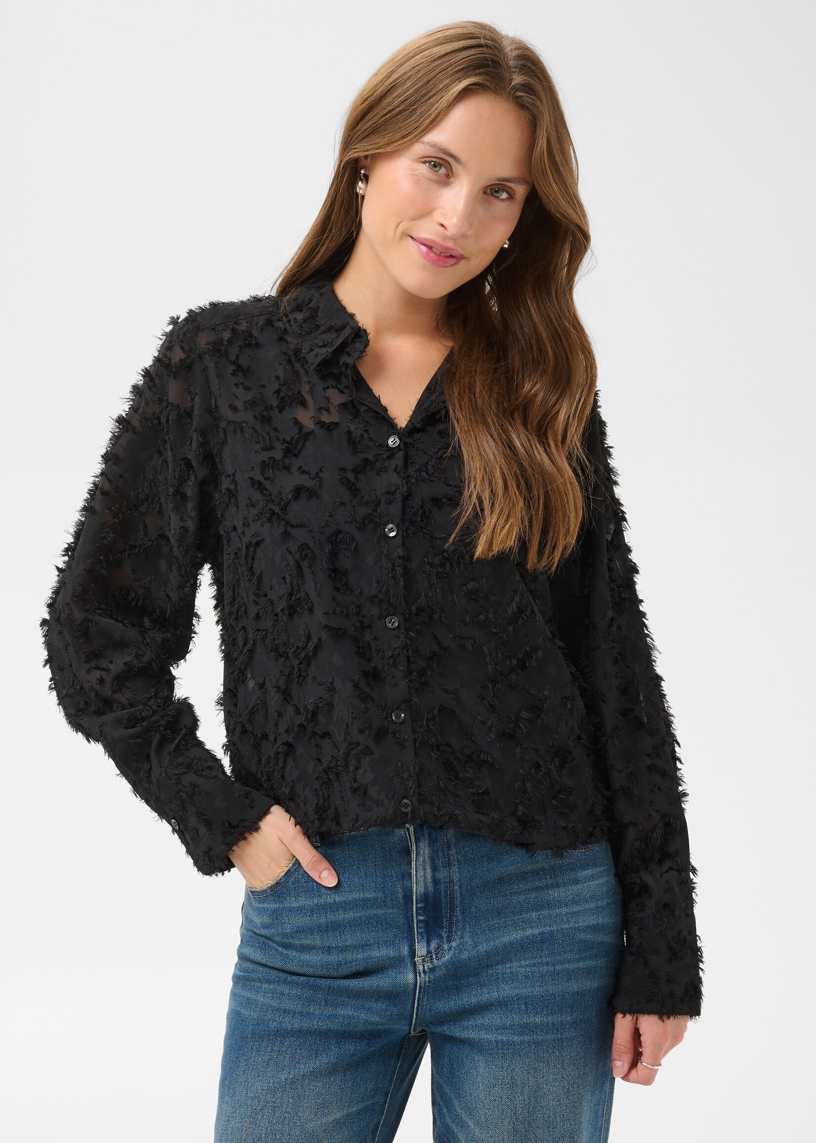 Saint Tropez Saint Tropez Unita Eyelash Shirt