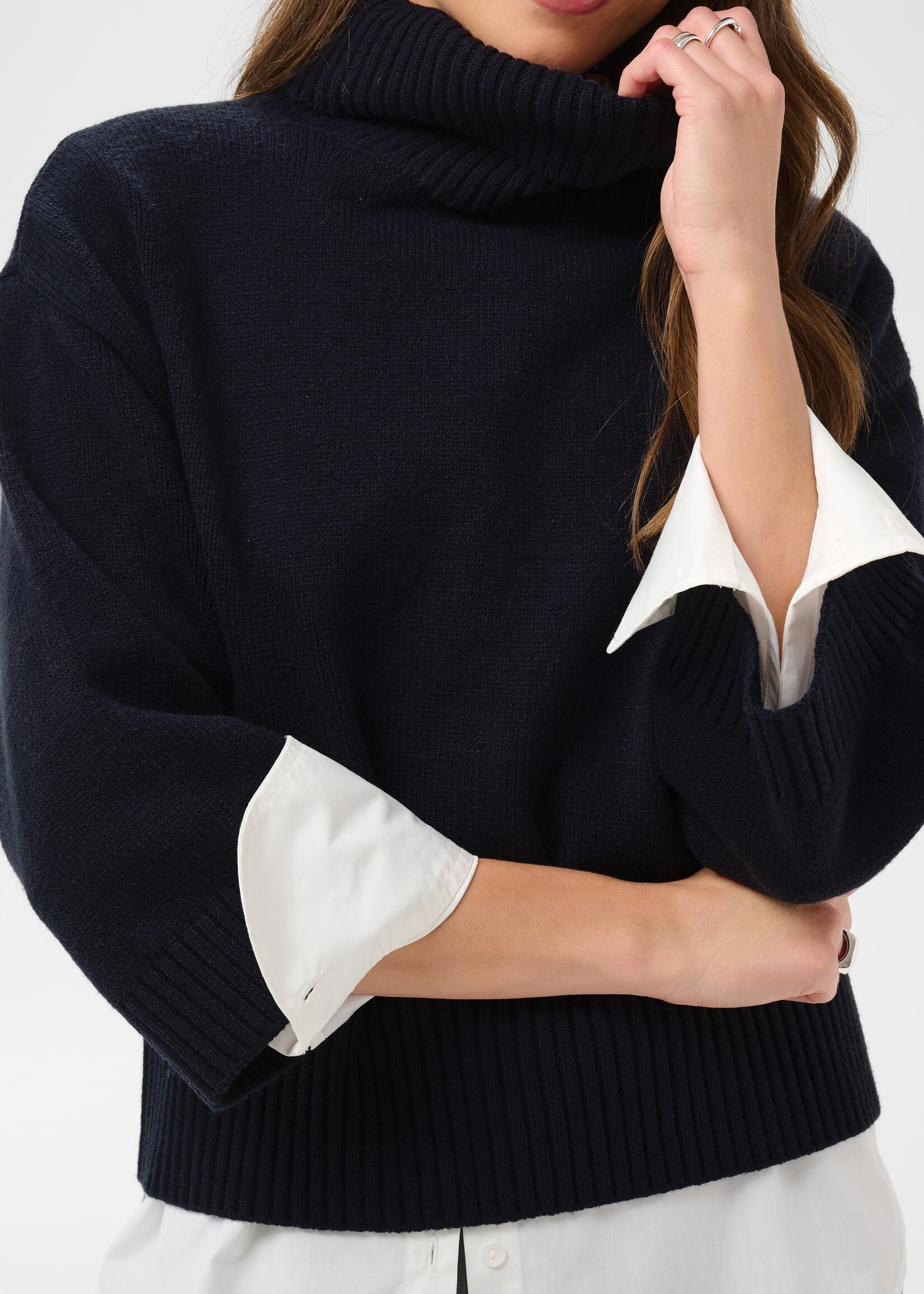 Saint Tropez Saint Tropez Umina Turtleneck Sweater