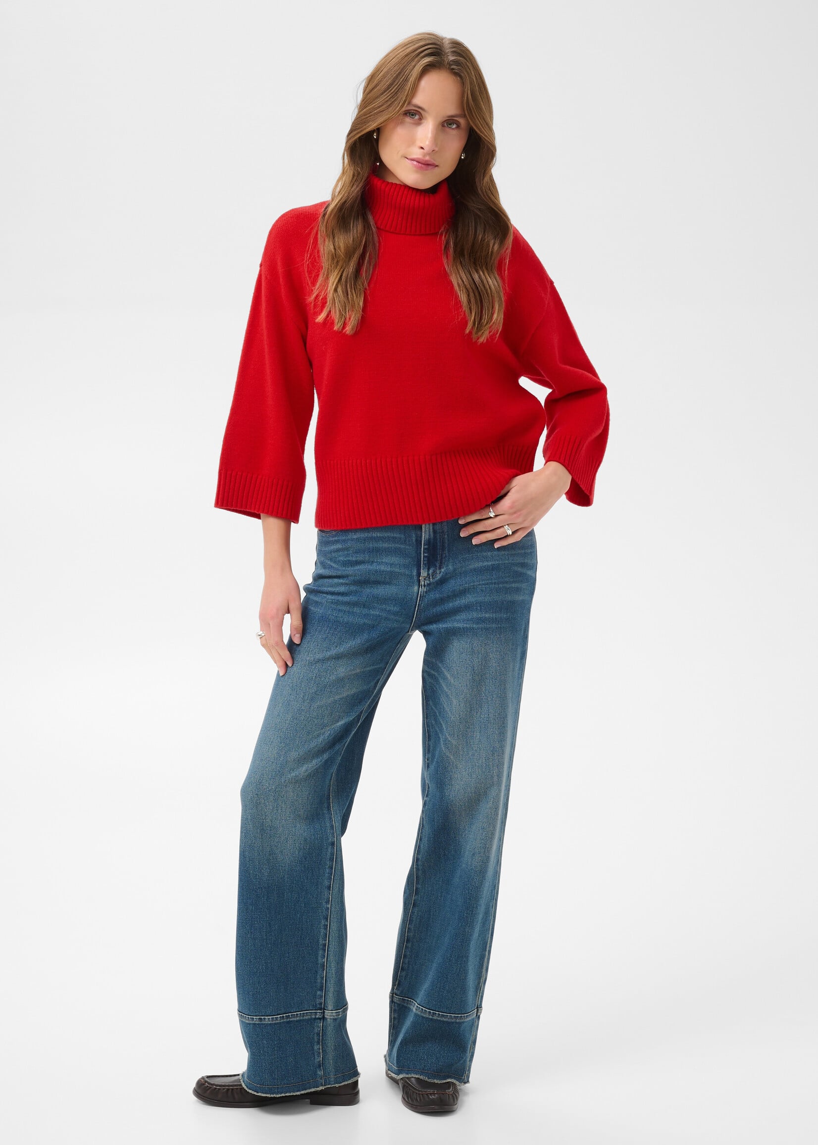 Saint Tropez Saint Tropez Umina Turtleneck Sweater