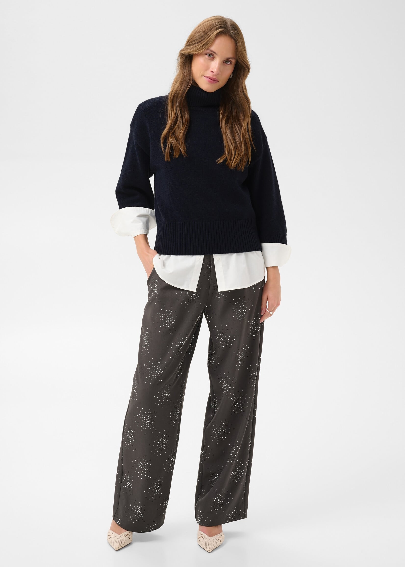 Saint Tropez Saint Tropez Umina Turtleneck Sweater