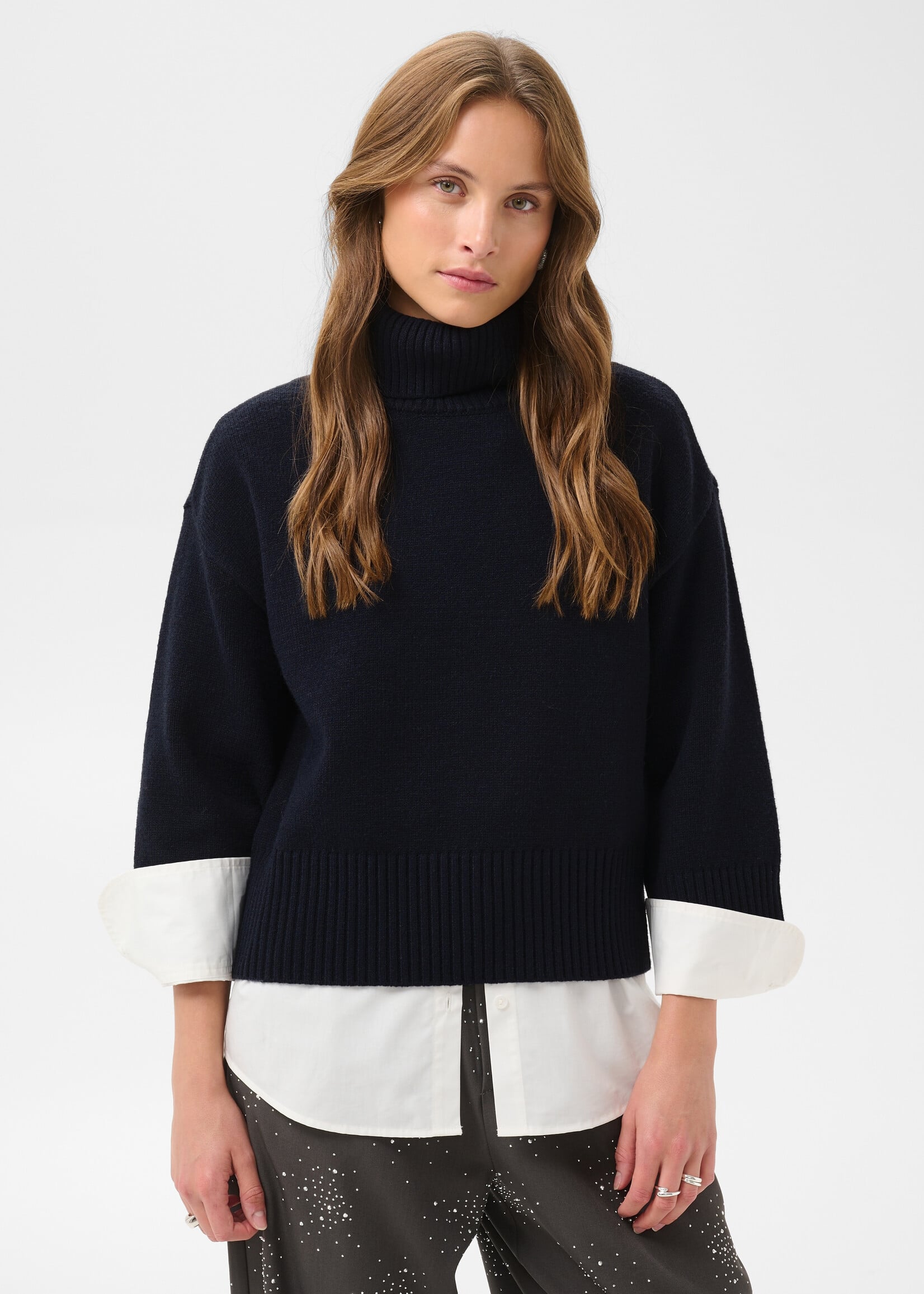 Saint Tropez Saint Tropez Umina Turtleneck Sweater