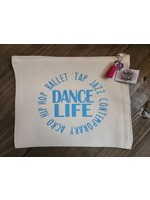 Sort Of Knotted Slightly Twisted DANCE LIFE -  POUCH