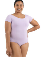 Capezio Short Sleeve Leotard (Cotton/Lycra)