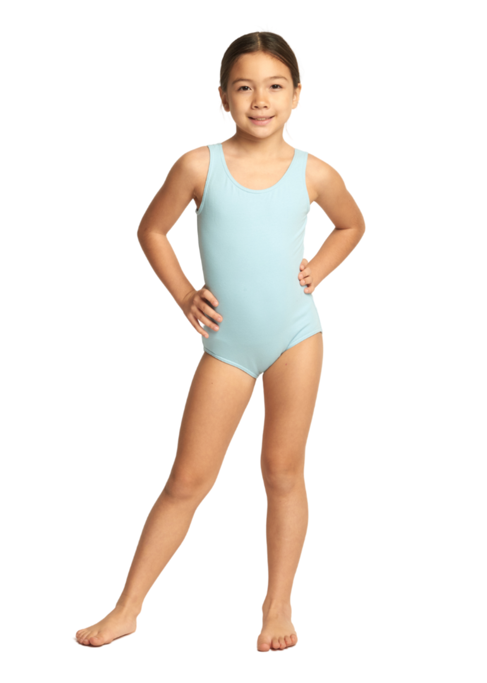 Capezio High Neck Tank Leotard (Cotton/Lycra)- Child