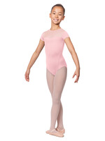 Bloch Bloch High Soft Gathered Cap Sleeve Leo