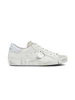 Philippe Model PRSX Sneaker - White & Silver