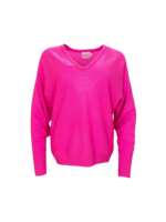 Brodie Mia Batwing Sweater - Barbie Pink