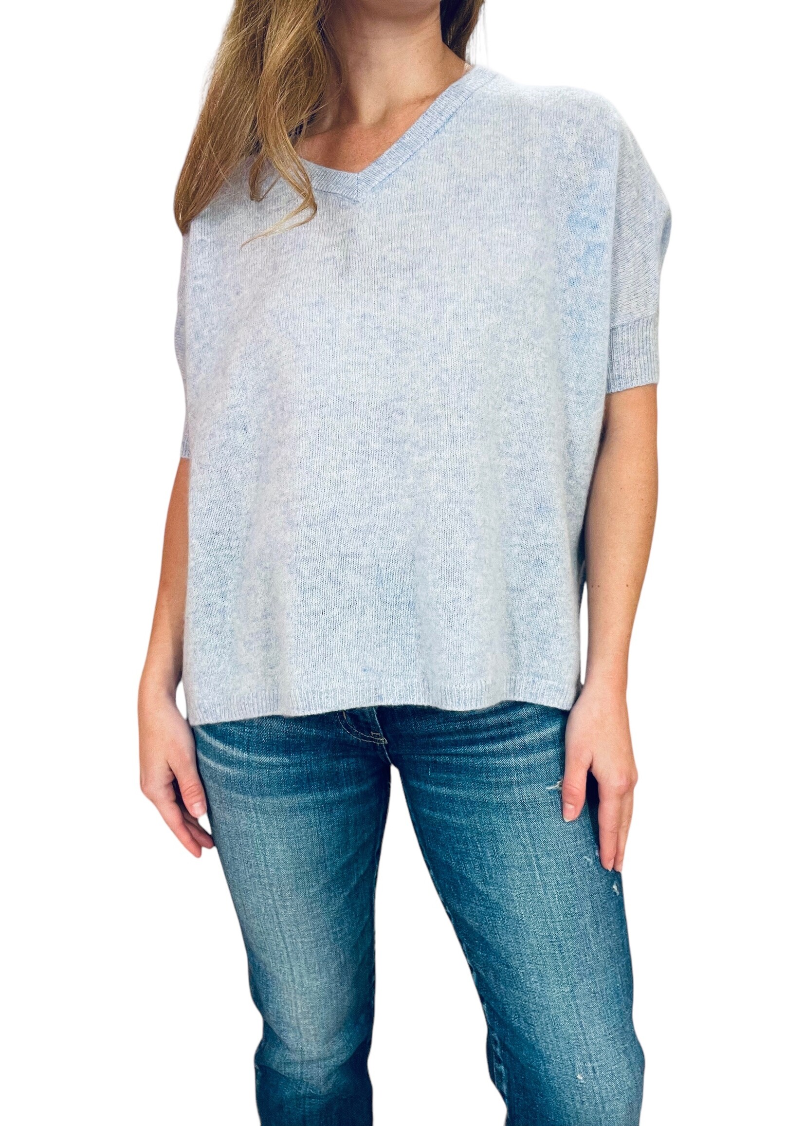 Brodie Bronte Tee Sweater - Blue Mist