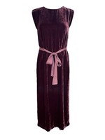 Velvet Kandace Dress - Wineberry