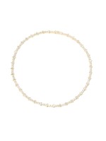 Nickho Rey Mila Necklace 15" - Gold & Clear