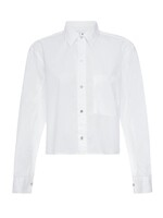 AMO Ruth Crop Shirt - White