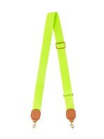 Clare V Adjustable Crossbody Strap - Neon Yellow W/ Masculin Feminin