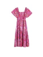 Vilagallo Palmira Dress - Pink Paisley