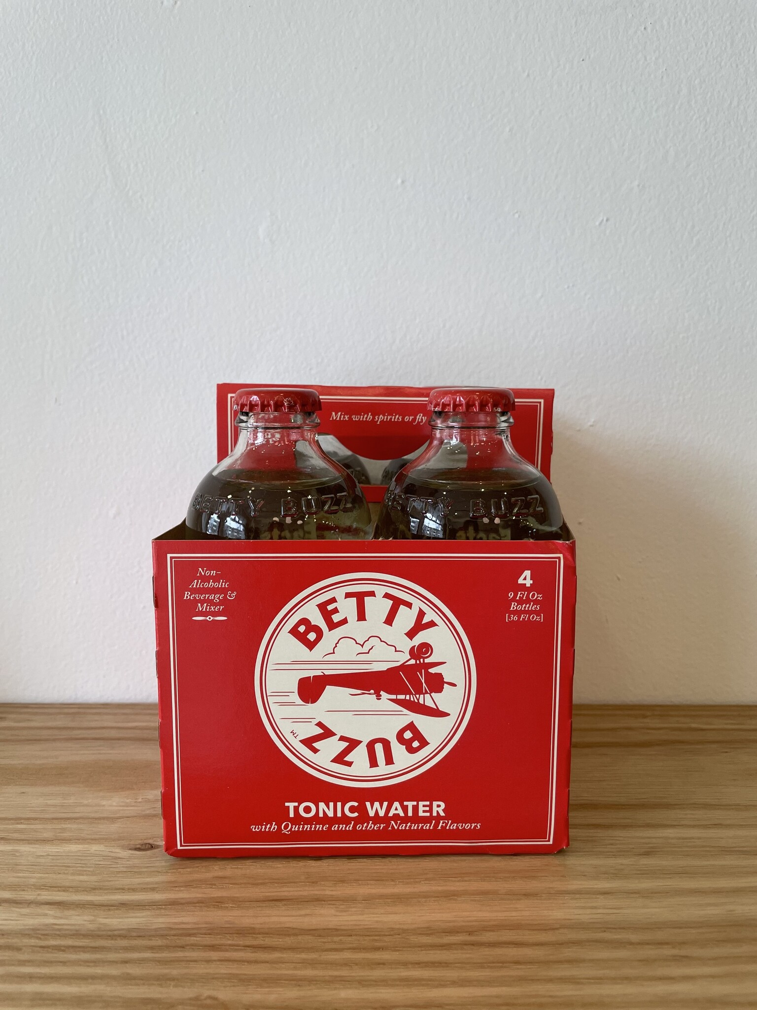 Betty Buzz Tonic Water 4 Pack The Zero Co