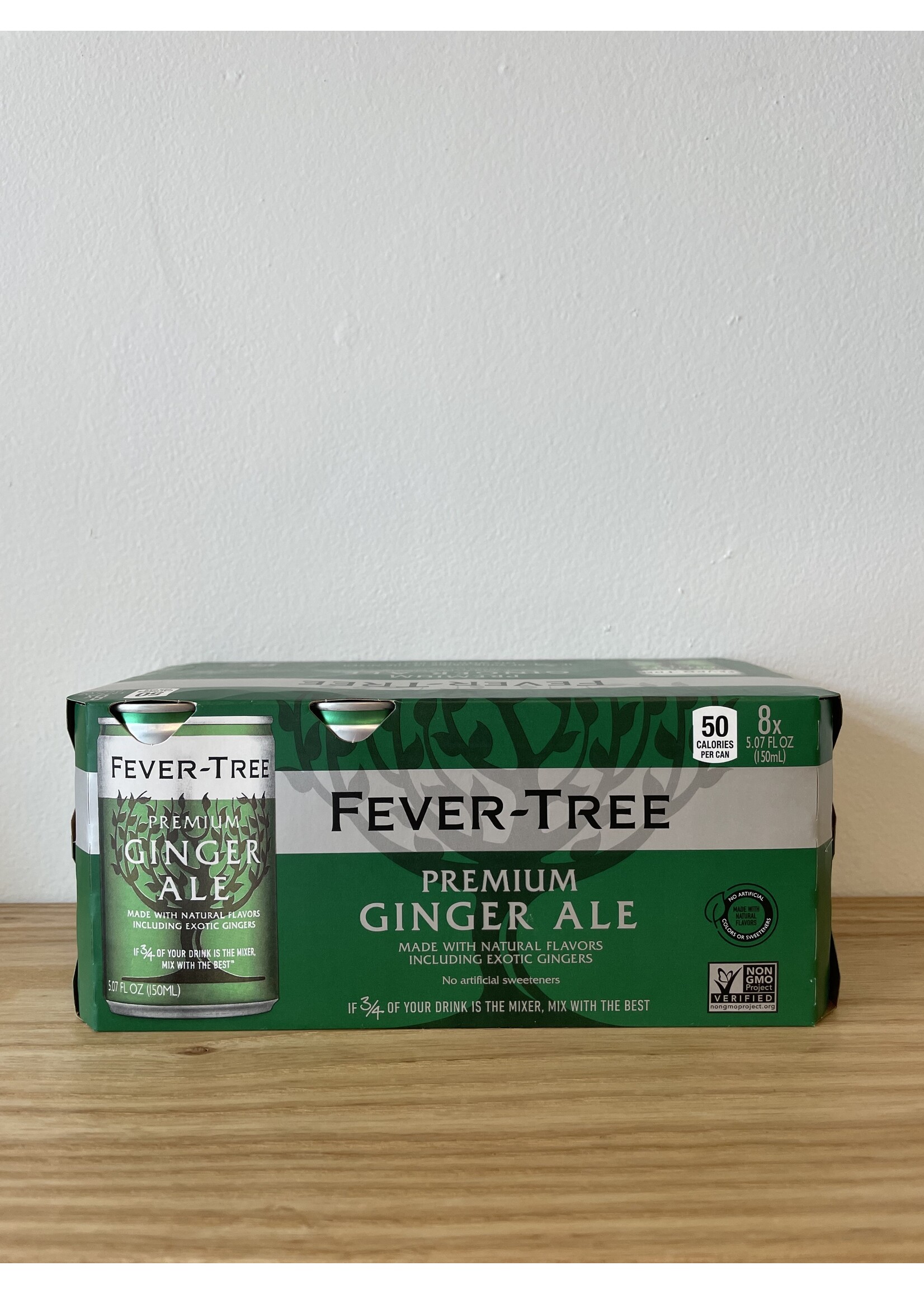 Fever Tree Fever Tree Ginger Ale 8 Pack Can