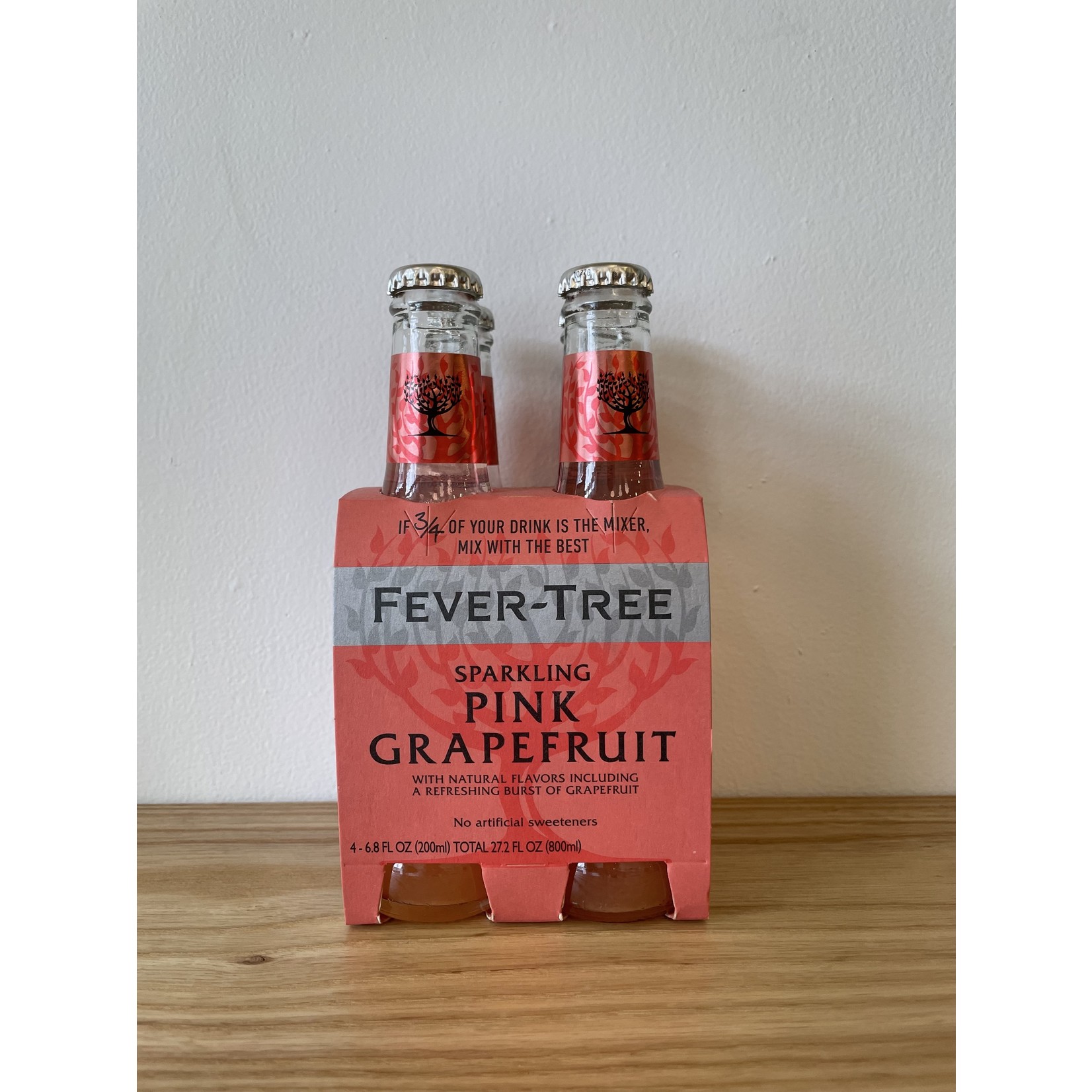 Fever Tree Fever Tree Sparkling Pink Grapefruit 4pk Bottle