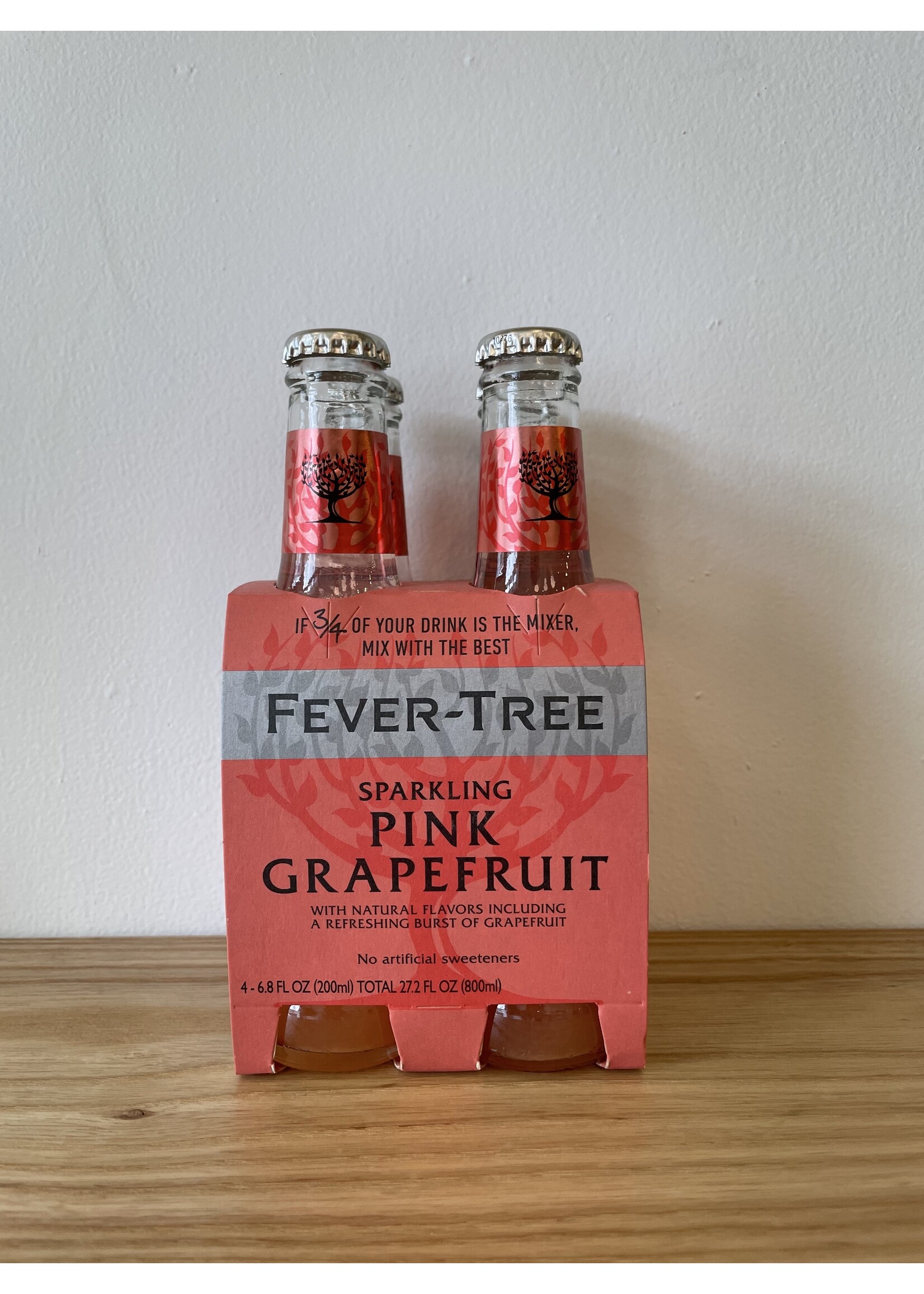 Fever Tree Fever Tree Sparkling Pink Grapefruit 4pk Bottle